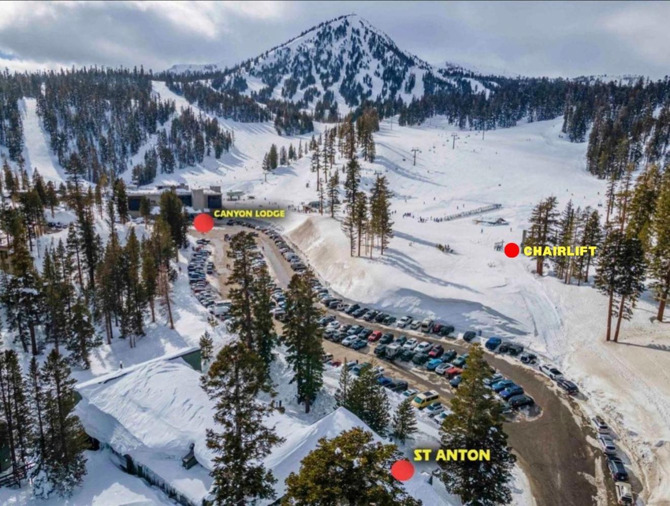 Fully Renovated! St Anton #17 Ski In Ski Out 1 Bedroom 1 Bathroom Condo! Sleeps Up To 4! Mammoth Lakes Kültér fotó